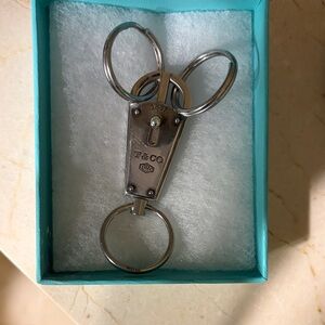 Tiffany & Co. Silver Key Ring